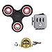 2NLIST Fidget Tri Spinner and Fidget Cube Combo For Adults and Children Hand Spinner (Black)