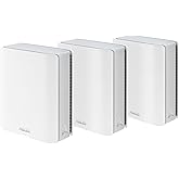 ASUS ZenWiFi BT6 Tri-Band WiFi 7 Mesh, 9.4 Gbps, 7600 sq.ft. (3pk), 2.5G WAN Port, Security and Parental Controls Included, S