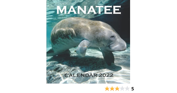 Manatee Calendar 2022: 12 Months Of High-Resolution Manatee Photos, Perfect Gift For Manatee Lovers Women And Men: Calendars, Mantee: 9798787856576: Amazon.com: Books
