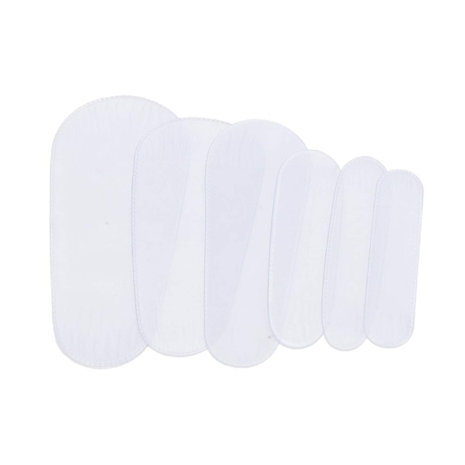 Photo 1 of 6Pcs Make Up Cosmetic Brushes Guards Protectors Cover Dustproof Portable Makeup Brush Bristles Protective Cover