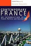 Front cover for the book Contemporary France: Introduction to French Politics and Society (Hodder Arnold Publication) by David Howarth