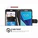 ERAGLOW Galaxy J7 V / J7 Perx / J7 Sky Pro / J7 Prime / J7 2017 / Galaxy Halo Case Luxury PU Leather Wallet Flip Protective Case Cover with Card Slots and Stand for Samsung Galaxy J7 2017 (Black)