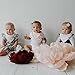 Parker Baby Bandana Drool Bibs 4 Pack Baby Bibs for Girls - 