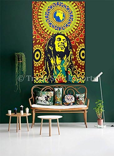 Amazon Com Trade Star Exports Twin Bob Marley Tapestry Indian