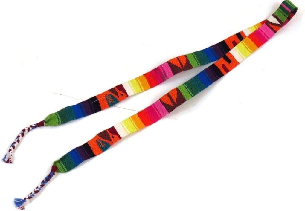 Mexican Sash Belt (Multi Color 1.25" wide 48" long) Amazon.ca