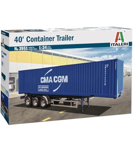 メビウスモデル 1/25 53フィート SMOOTH SIDE TRAILER 53' Smoothside Trailer 1/25 Moebius