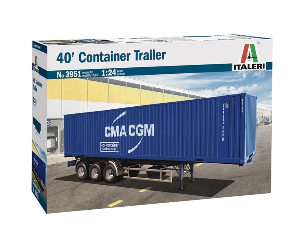 Italeri 1:24-40 Container Trailer