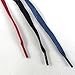 YFINE 2 Pair Cotton Waterproof Flat Waxed Shoelaces for Leather Boots Dress Shoes Laces Black 47.24