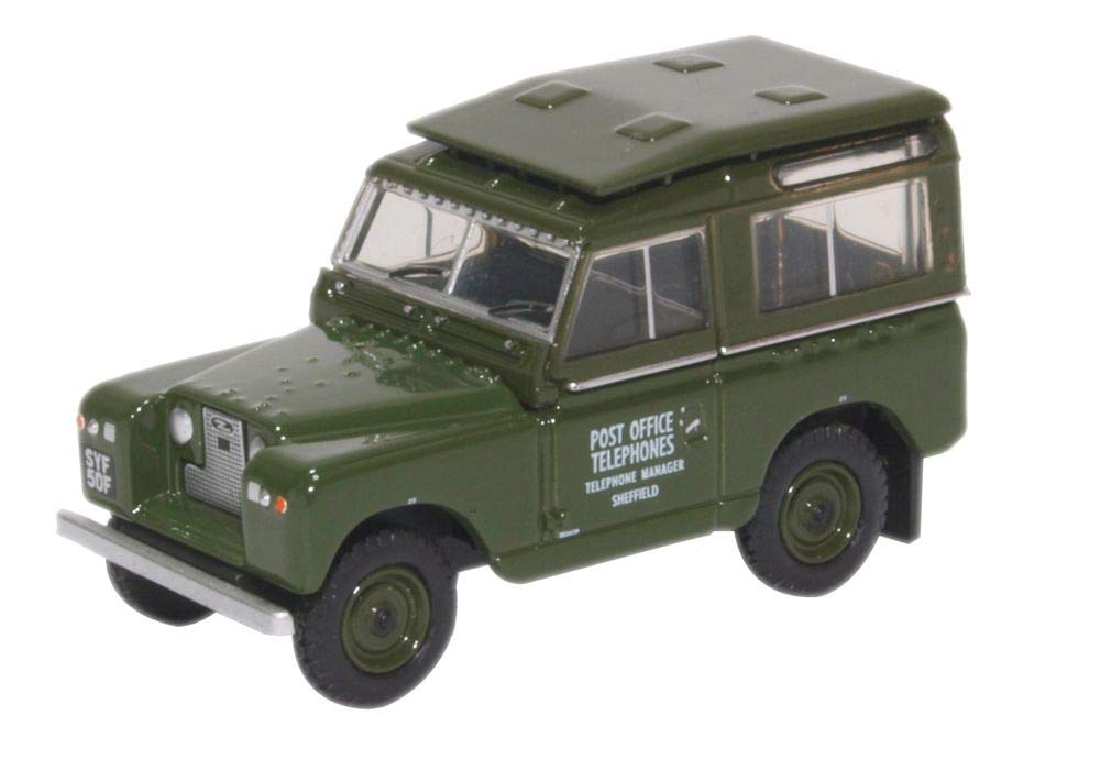 Oxford Diecast 1:76 Land Rover Series II SWB Hard Top Post Office Telephones Collectable model 76LR2S003