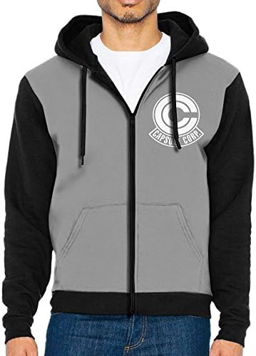Man's Fashion Capsule Corp Zipper Pullover Hoodie