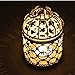 HOMEGOAL Decorative Candle Lanterns,Small Metal Birdcage Candle Holders,Hanging Tealight, Vintage Centerpieces for Wedding & Party