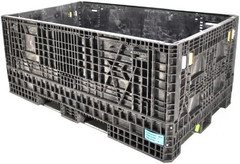 Orbis 78" x 48" x 34" Heavy-Duty Collapsible Bulk Container (2 Doors)