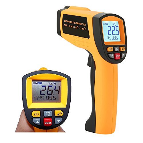 Laser Infrared Thermometer, LCD Non Contact High Temperature Gun