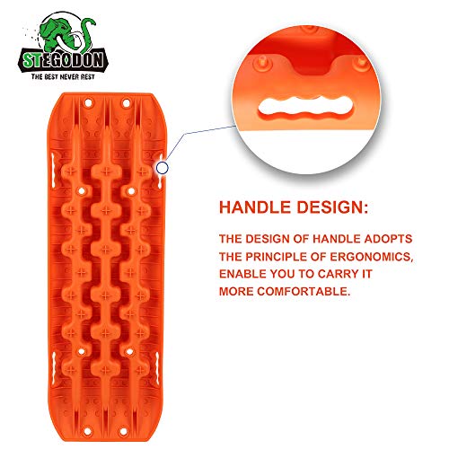 STEGODON New Recovery Traction Tracks Slim(Set of 2), Recovery Traction