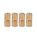Zerodis 4pcs/Pack Brass Hidden Concealed Hinge Invisible Barrel Hinge for DIY Jewelry Box Hand Craft Gold(10mm)