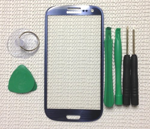 Glass for Cracked Screen Samsung S3 Pebble Blue