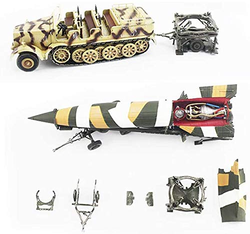CMO Panzer Modelle Plastik 1/72, Deutschland V-2 Raketenwerfer, Druckguss Militär Tank, Kinderspielzeug und Geschenke, 3… – Bild 5