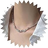 Andelaisi Boho Snake Choker Necklace Gold Snake Necklace Choker Vintage Snake Chain Necklace Gothic Snake Serpent Necklace Jewelry for Women