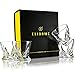 ELIDOMC 10OZ Whiskey Glasses With luxurious Giftbox, Sturdy Set of 4 Cocktail Glasses With Weighted Bottom, Perfect Whiskey Gifts for Men to Drink Whiskey Scotch Cocktail Vodka Bourbon