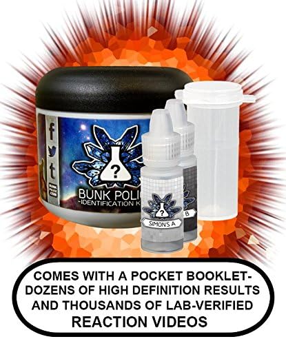 The Bunk Police - Drug Test Kit - Simon's Reagent (Two Part Kit)