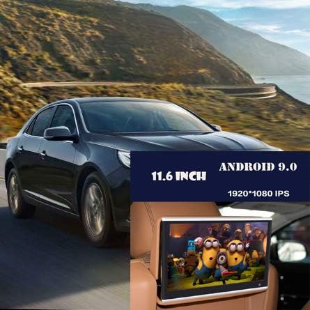 11 6inchのandroid おすすめ アウト調整タッチスクリーン1080pリアエンターテイメントシステムでchevroletcarヘッドレストディスプレイのサポートのbluetooth Hdmiに適し9 0ヘッドレストモニターカービデオ
