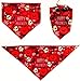 9 Pieces Holiday Dog Bandanas - 27 Inch Dog Bandanas Pack for Birthdays and Holidays - Scarves for Small to Large Dogs