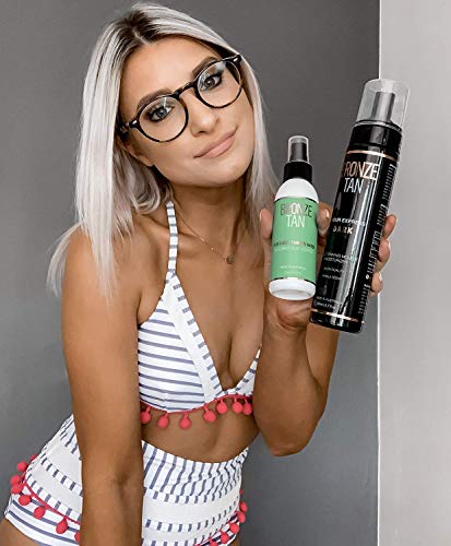 Bronze Tan Dark Self Tanner and Self Tanning Mousse For Fair to Medium Skin Tones Salon Quality Vanilla Scented Self Tanners Best Sellers (200 ml/ 6.7 oz)