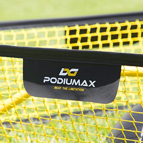 PodiuMax Soccer Rebounder Net, 3 Net Triangle Design for Team Training