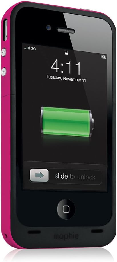 Amazon Com Mophie Juice Pack Plus For Iphone 4 4s 2 000mah