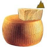 Whole wheel Parmigiano Reggiano PDO, made in mountain, weight 86 lbs, aged 24 months, + professional knife