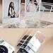 CAIUL Clear Acrylic Photo Frame Compatible with Fujifilm Instax Mini 8 8+ 9 70 7s 90 25 26 50s, Instax SP-2, Polaroid PIC-300 Z2300 Film, V Model, Set of 3