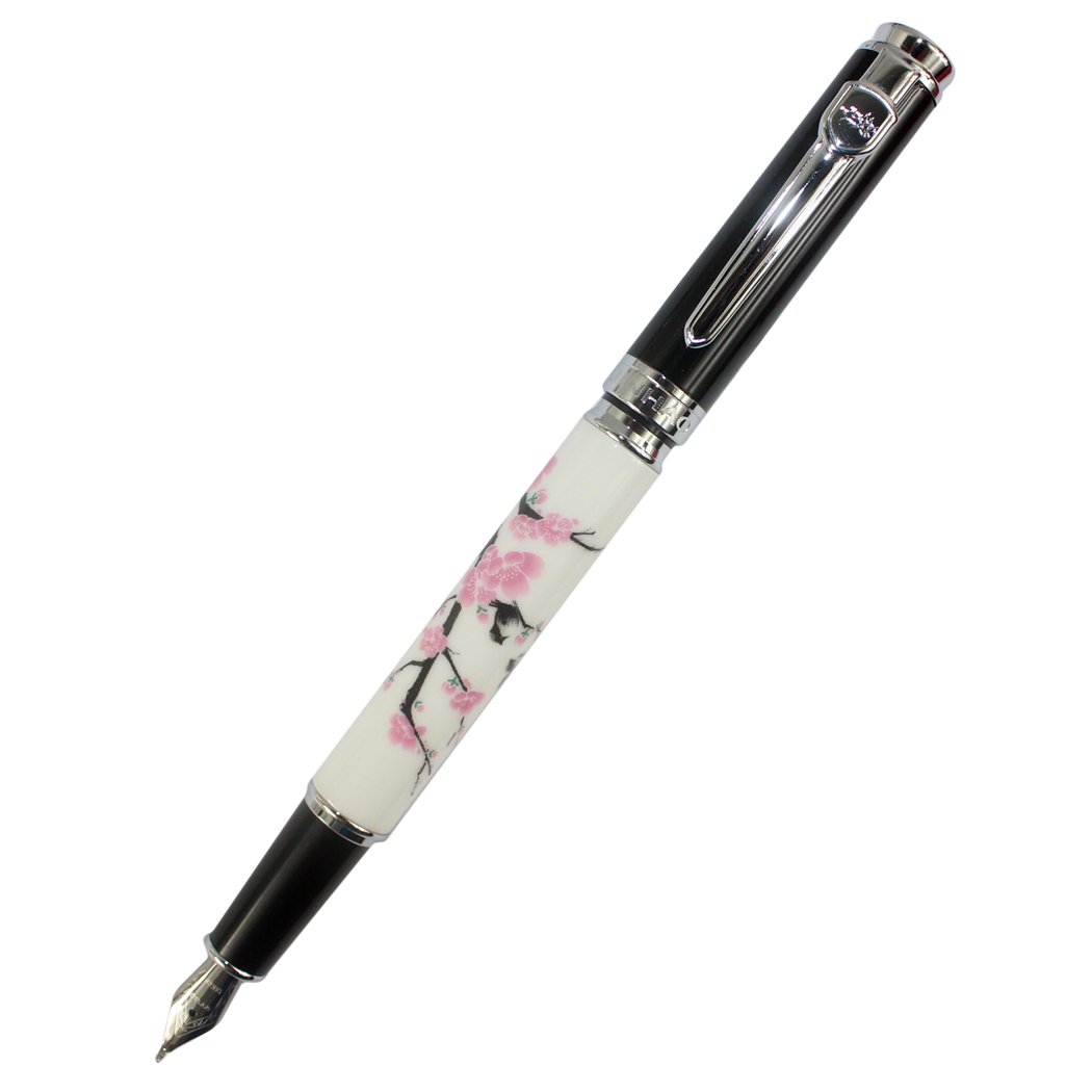 Gullor Elegant 8802 Plum Flower Fountain Pen Calligraphy pen