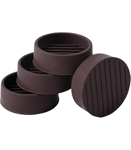 SoftTouch 12-Pack 1 3/8" Round Furniture Caster Cups – Clear Vinyl Floor Protectors For Carpet, Hardwood, Tile, Laminate, Slip-Resistant For Chairs, Sofas, Tables