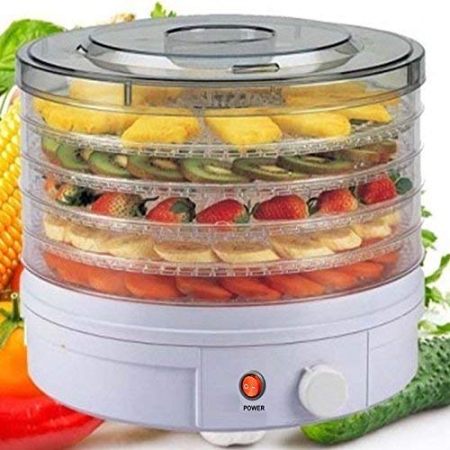 Sohler Electric Round Large Food Dehydrator Machine with 5 Trays for