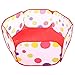 Babrit Large Portable and Durable Polka Dot Kids Playpen Ball Pit Indoor and Outdoor Easy Folding Play House Children Toy Play Tent for Kids