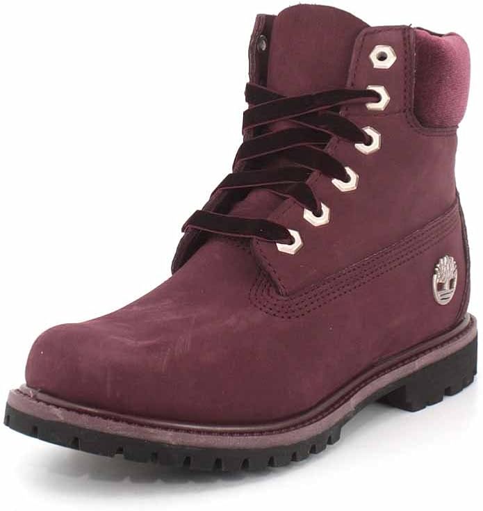 Timberland Women's 6" Premium Boot Burgundy/Velvet/Port (10 B(M)) Amazon.ca Shoes & Handbags