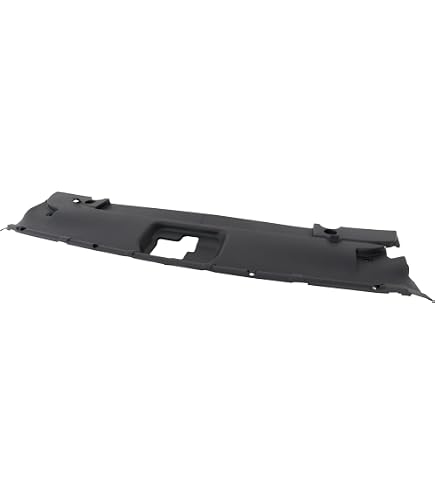 Autoup Front Radiator Support Bumper Frame Carrier For Tesla Model 3 2017-2023 - Black Plastic