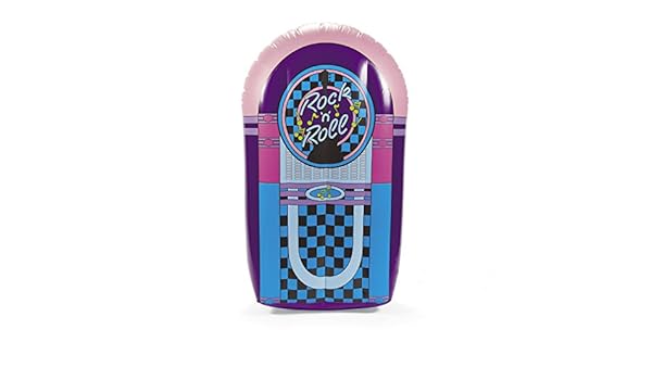 5ft Inflatable Jukebox 50s 60s Rock N Roll Birthday Party