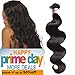 UNice Hair Brazilian Body Wave Human Hair 1 Bundle 100% Unprocessed Virgin Human Hair Weave Extensions Natural Black Color Can be Dyed and Bleached 14 inch