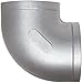Stainless Steel 316 Cast Pipe Fitting, 90 Degree Elbow, Class 150, 1/2