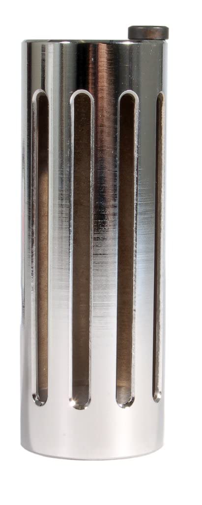 Eastern Bikes Slit Steel Peg, Lightweight & Durable BMX Peg (Chrome, 3/8" (Front))