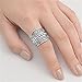 Bali Bead Wide Fashion Ring New .925 Sterling Silver Thin Band Size 9