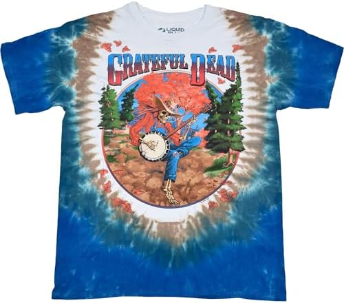 Liquid Blue Grateful Dead Ny Strangers SYF Hockey,Multicolor,Small