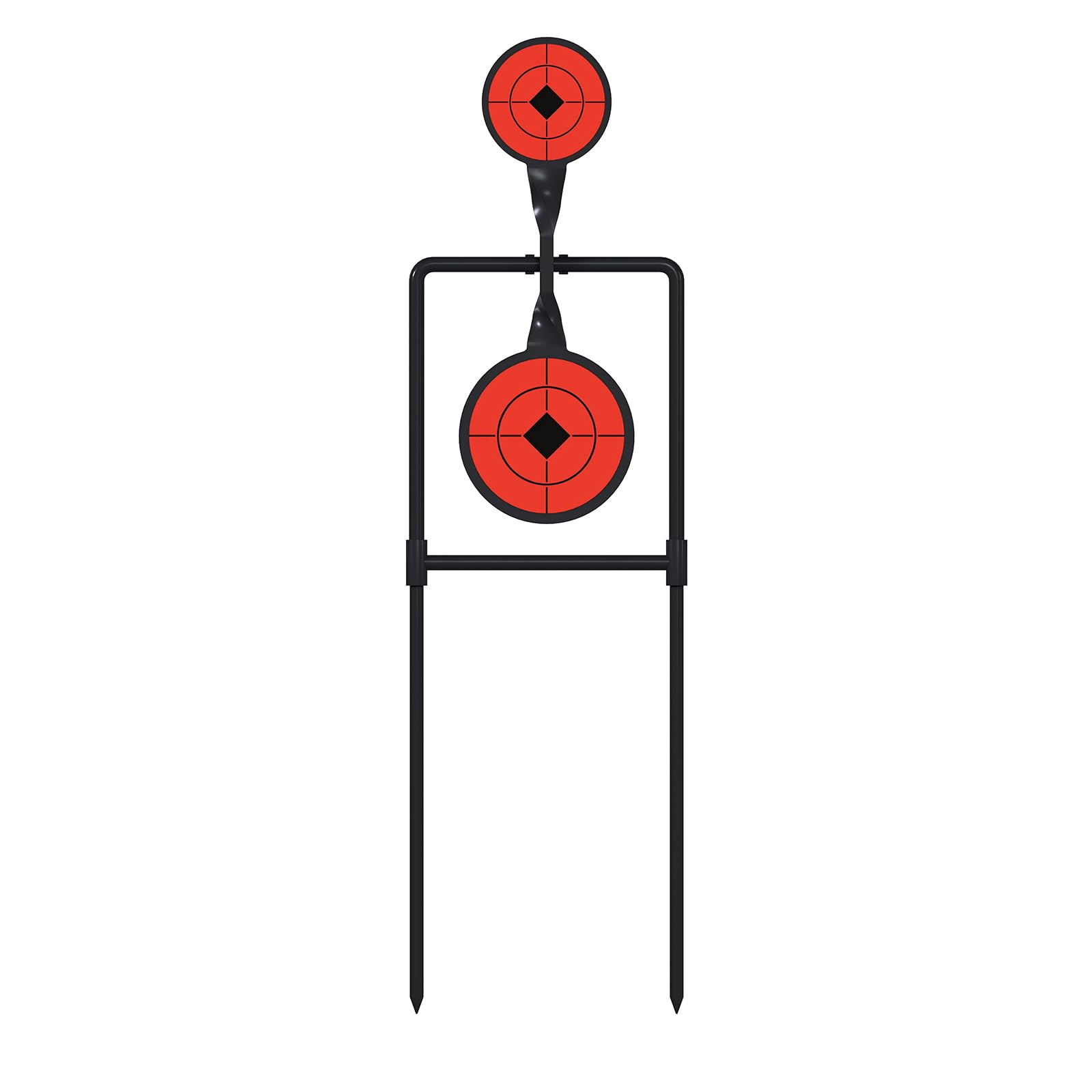 Fallut Auto Target Atflbox Double Blast High Caliber Spinner Auto Reset Steel Target for ...