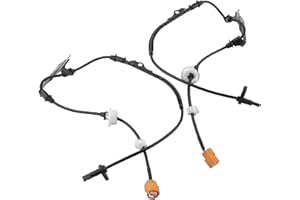 WEDOAUTO 2Pcs Front Left Right Driver Passenger Side ABS Wheel Speed Sensors Fit for Acura TSX 2004 2005 2006 2007 2008 2.4L, for Honda Accord 2003 2004 2005-2007 2.4L 3.0L Replace# ALS1097 ALS1016
