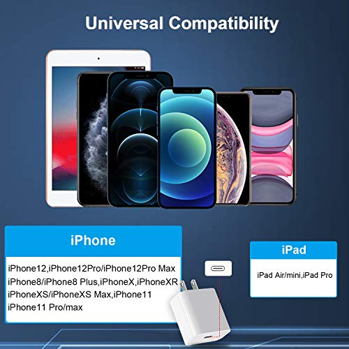 Iphone Charger Block, USB C Apple Power Adapter for Apple Watch Series