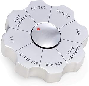 SNAK Legal Lawyer Decision Maker Law Office Desk Spinner Paperweight