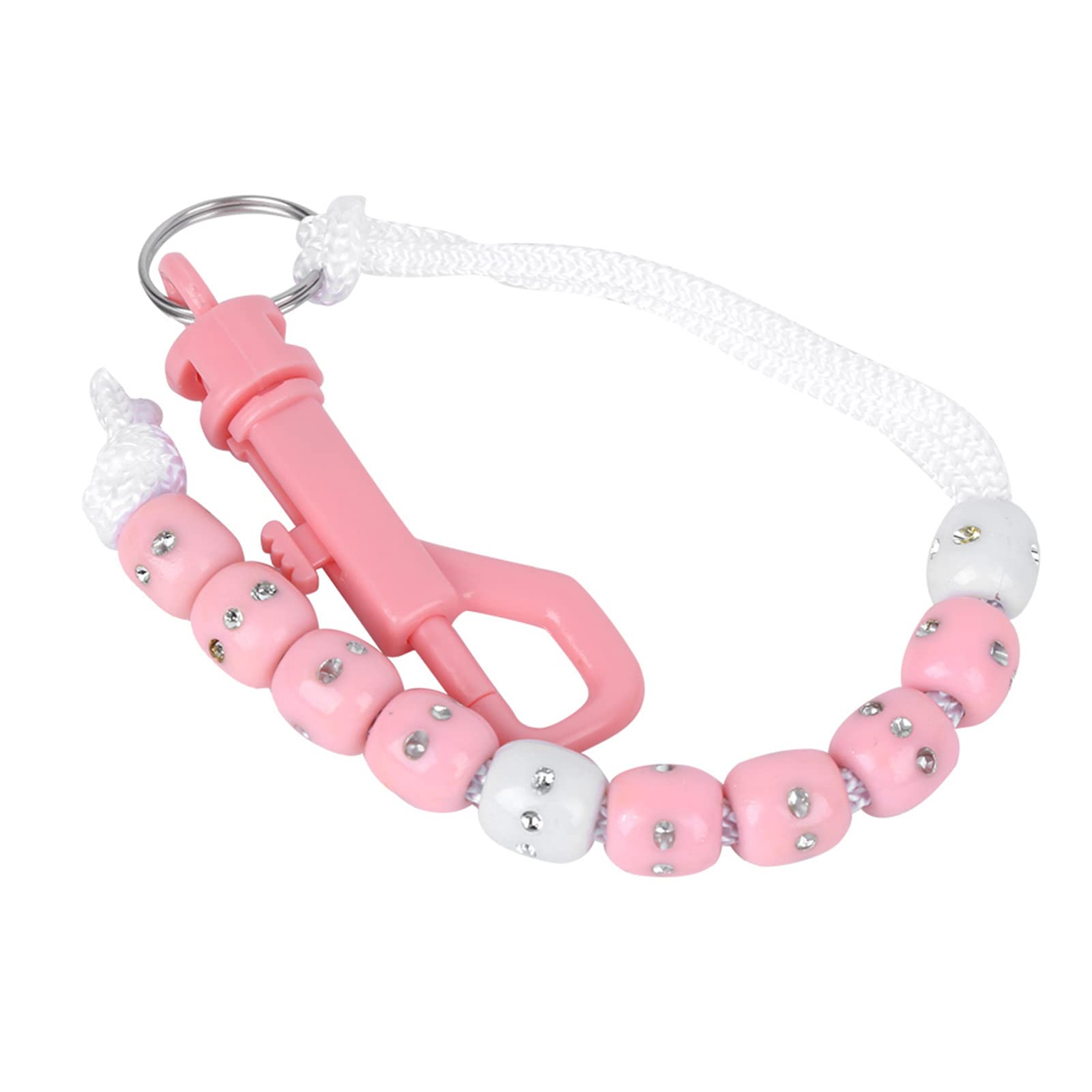 Uxsiya Ball Beads Putt Counter, Effective Bead Chain Score Beautiful Appearance for Training(Pink)