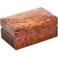 BAZAARDI Hand Carved Wooden Multipurpose Keepsake Jewelry Decorative Art Box Storage Organizer (Large wood Box,Antique) (SQUARE)