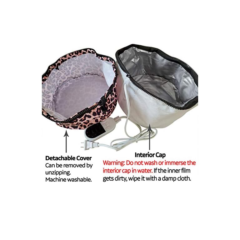 Electric Thermal Heat Cap Corded for Deep Conditioning Nourishing Hair